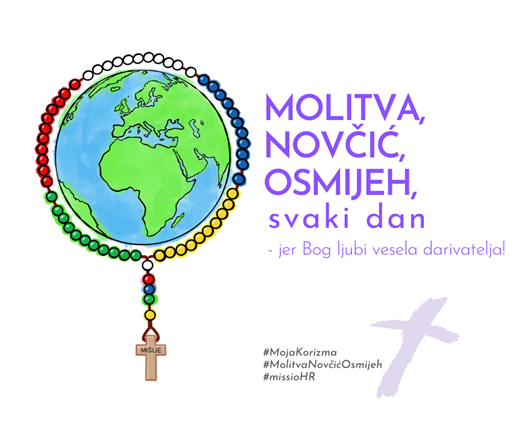MOLITVA, NOVČIĆ I OSMIJEH SVAKI DAN – jer Bog ljubi vesela darivatelja!